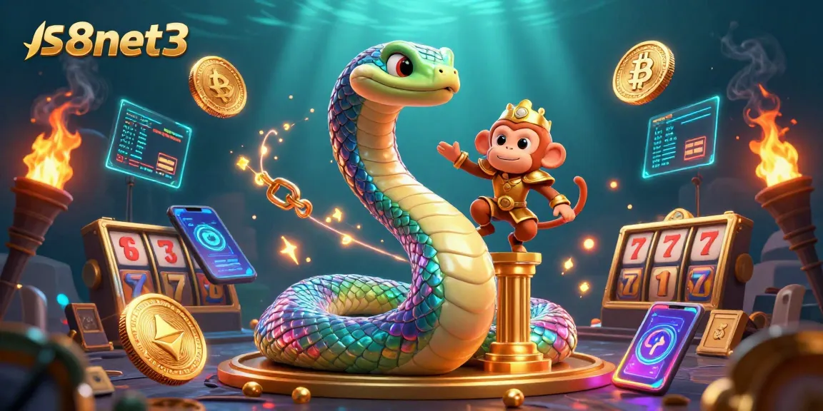 Experience thrilling gameplay with s8net3's vibrant casino scene featuring interactive game elements.
